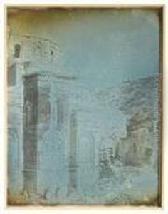 Athenes. Monastere De Daphne. Apside by Joseph Philibert Girault De Prangey