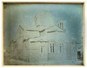 Athenes. 1842. Eglise Saint Theodore. Apside Et Cote Est by Joseph Philibert Girault De Prangey