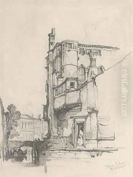 A palazzo on a Venetian backwater - view 1