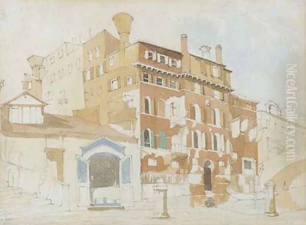 A street scene, Venice - view 1