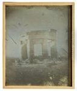 Baalbec. Petit Temple A L'ouest Dans La Campagne Baalbec. Petit Temple A L'ouest Dans La Campagne
