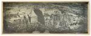 [jerusalem -- Tombeaux De Zachariah Et Bnei Hezir, Vallee Kidron by Joseph Philibert Girault De Prangey