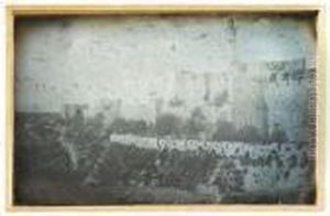 Jerusalem. Porte De Jaffa. Chateau De David by Joseph Philibert Girault De Prangey
