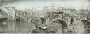 Rome, Ponte Rotto by Joseph Philibert Girault De Prangey