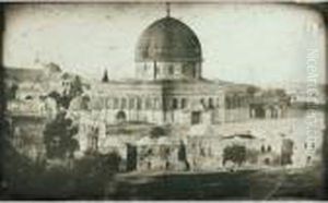 Jerusalem, La Grande Mosquee by Joseph Philibert Girault De Prangey