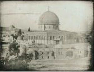 Jerusalem, Grande Mosquee by Joseph Philibert Girault De Prangey