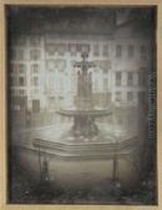 Untitled [fontaine Des Quatre Fleuves, Square Louvois Paris] by Joseph Philibert Girault De Prangey