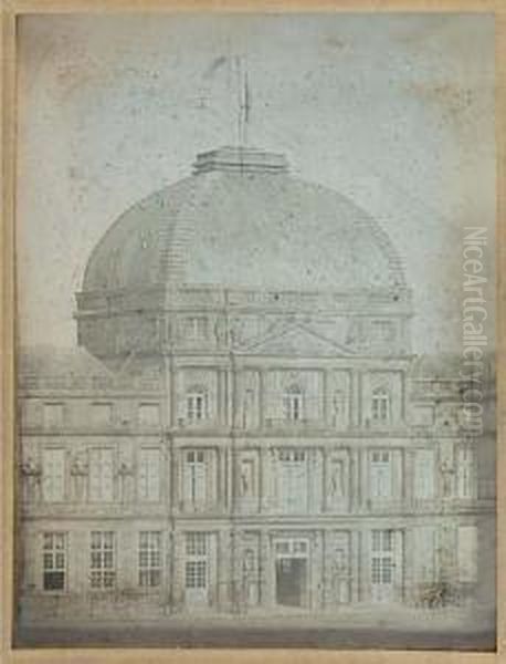 Untitled [central Pavilion Of The Tuileries Palace, Paris] - view 1