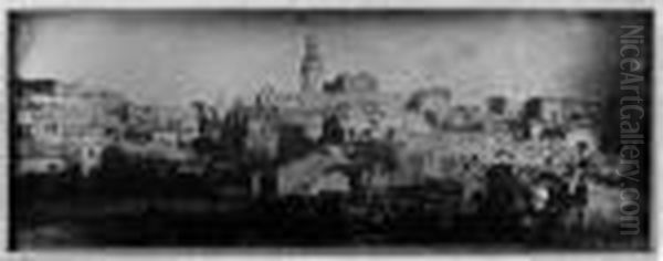 The Haram Al-sharif, Jerusalem, Early 1840s - view 1