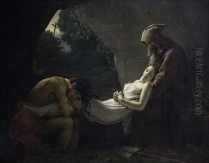 The Burial Of Atala by Anne-Louis Girodet de Roucy-Triosson