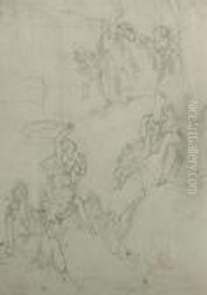 Mythologische Figurenszene - view 1
