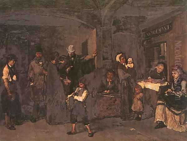 The Pawnbroker's Shop (Zaloghaz) 1874 - view 1