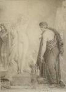 Pygmalion by Anne-Louis Girodet de Roucy-Triosson
