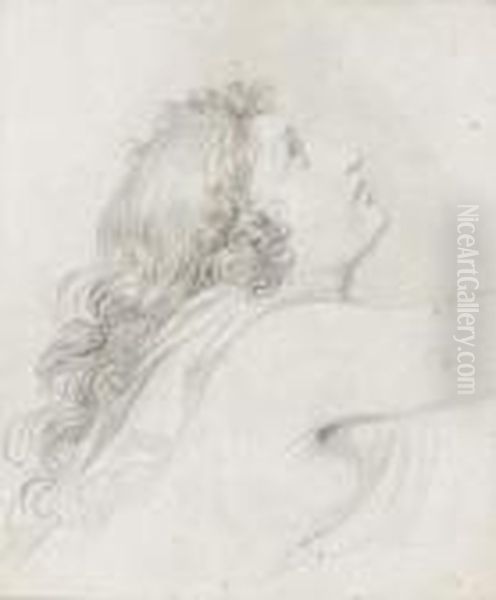 Etude De Femme De Profil - view 1