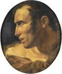 Head Of A Young Man by Anne-Louis Girodet de Roucy-Triosson