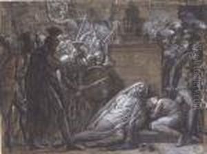 The Death Of Hannibal by Anne-Louis Girodet de Roucy-Triosson