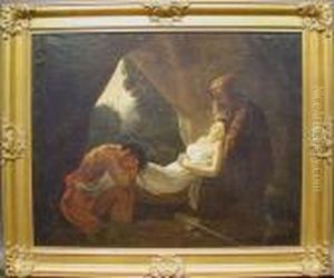 The Burial Of Atala by Anne-Louis Girodet de Roucy-Triosson