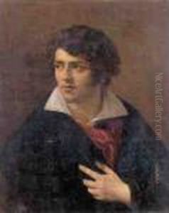 Portrait Of A Young Man by Anne-Louis Girodet de Roucy-Triosson