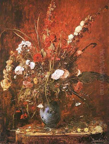 Large Flower-piece (Nagy viragcsendelet) 1881 - view 1