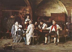 Wounded Wanderer (Sebesult Vandor) 1870-76 by Mihaly Munkacsy