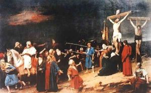 Golgotha 1884 by Mihaly Munkacsy
