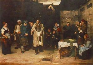 Tramps at Night 1872 73 by Mihaly Munkacsy
