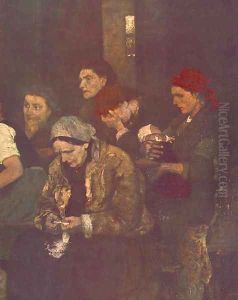 Making Lint (detail) 1871