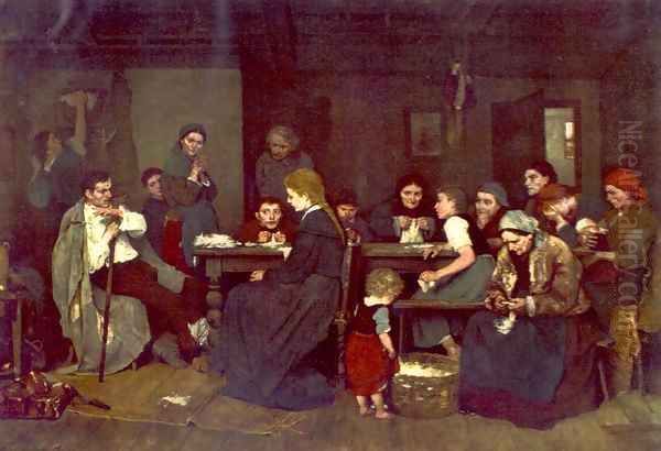 Making Lint 1871 - view 1