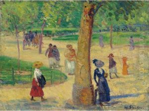 Washington Square by William Glackens
