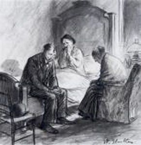Illustration For The Saturday Evening Post by William Glackens