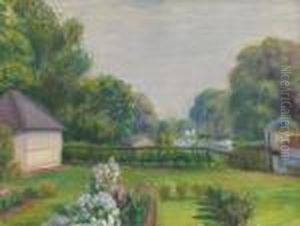 Long Island Garden by William Glackens