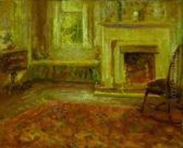 Sitting Room With Fireplace - view 1