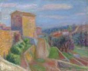 Midi Terrace by William Glackens