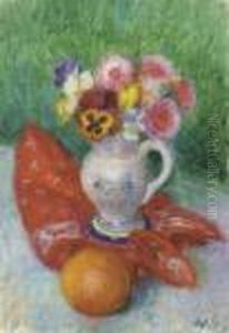Still Life With Vase Of Flowers Still Life With Vase Of Flowers