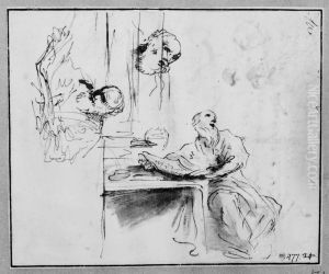 St. Jerome by Pier Francesco Mola