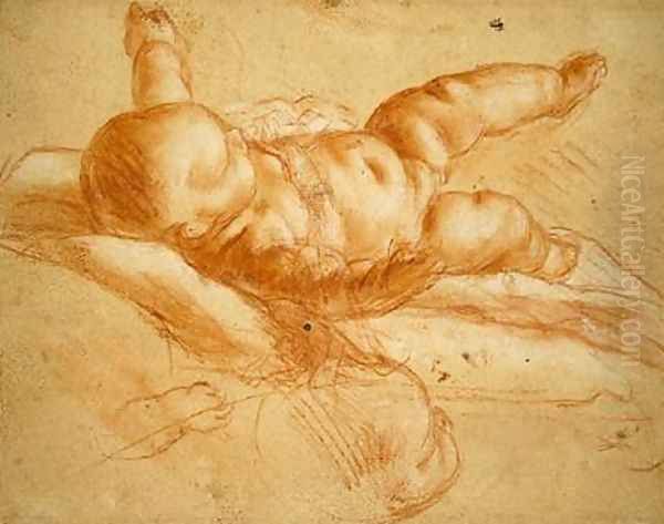 Study of a Nude Infant - view 1