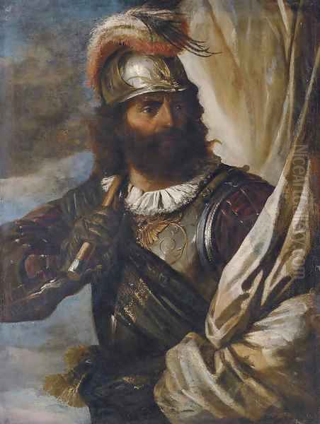A standard bearer - view 1