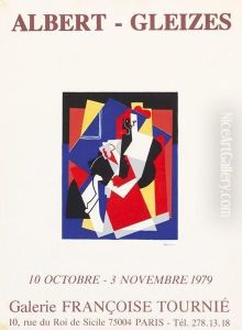 Affiche De L'exposition A La Galerie Francoise Tournie