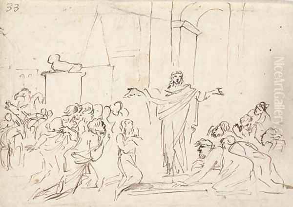 Joseph and his Brethren in Egypt (Genesis XXXVII) - view 1