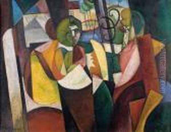La Mere Et La Soeur D'albert Gleizes - view 1