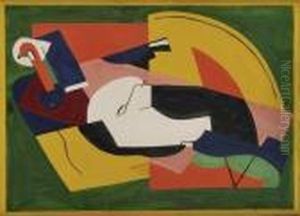 Madame Gleizes Au Canape by Albert Gleizes