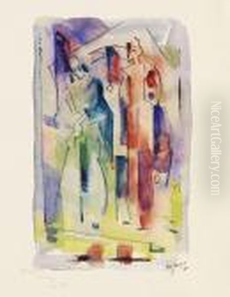 Komposition Mit Zwei Figuren - view 1