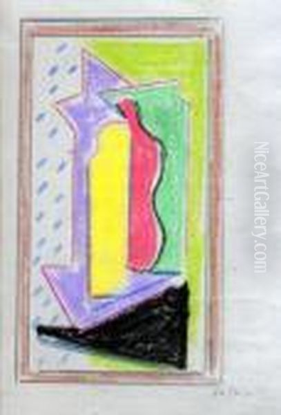 Suite De 7 Croquis. - view 1