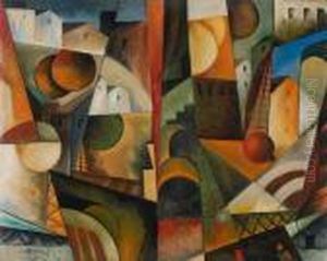 Paysage Cubiste by Albert Gleizes
