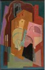 Paysage Meridional Or Paysage Provencal Sur Le Rhone,serrieres by Albert Gleizes