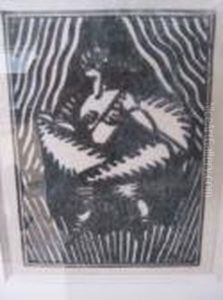 'danseuse Espagnole'. by Albert Gleizes