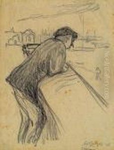 Homme Au Parapet