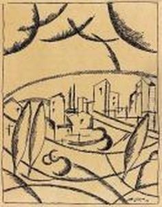 Paysage by Albert Gleizes