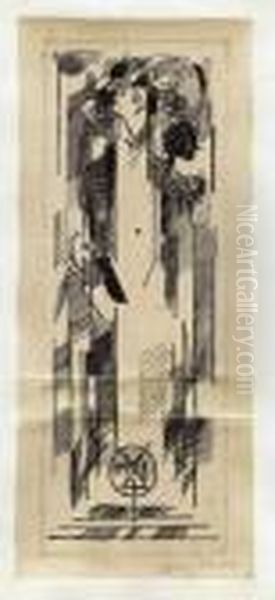 Personnage, Vers 1950. - view 1
