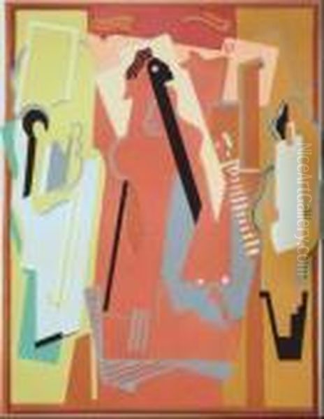 Peinture A Trois Elements - view 1